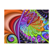 Fractal Spiral Pulling Taffy