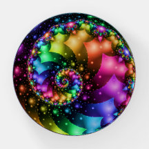 Fractal Spiral Rainbow Nebula