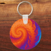 Fractal Spiral Sleutelhanger (Voorkant)