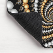 Fractal Spiral Staircase Mousepad Muismat (Hoek)