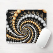 Fractal Spiral Staircase Mousepad Muismat (Met muis)