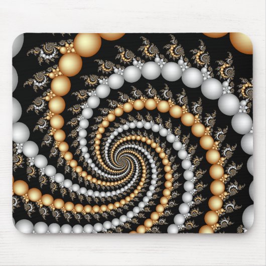 Fractal Spiral Staircase Mousepad Muismat (Voorkant)