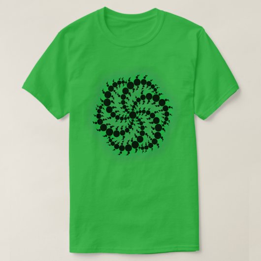Fractal Spiral T-shirt (Design voorkant)