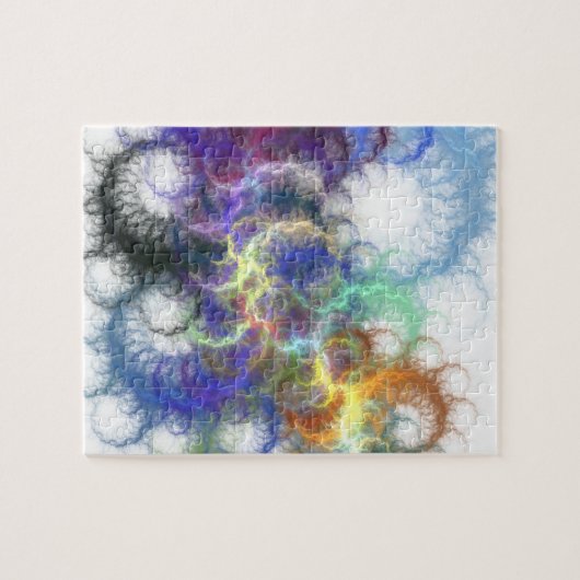 Fractal Spirals Legpuzzel (Horizontaal)