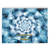 Fractal Spirals van Wolfepaw Calendar January Cvr Kalender (Hoes)