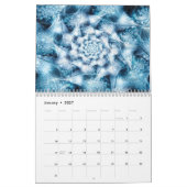 Fractal Spirals van Wolfepaw Calendar January Cvr Kalender (Jan 2027)