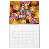 Fractal Spirals van Wolfepaw Calendar Kalender (Mar 2026)