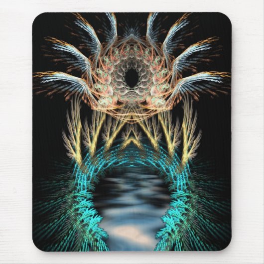 Fractal Spiritiz Mousepad Muismat (Voorkant)