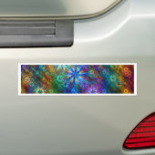 Fractal Spring Swatch Bumpersticker (Op auto)