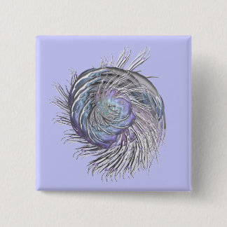Fractal Squless Thding Vierkante Button 5,1 Cm