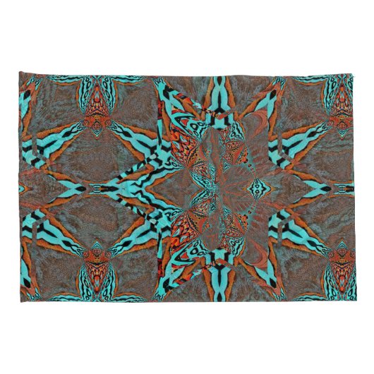 Fractal Star of Future Complexity Kussensloop (Achterkant-Rechts)