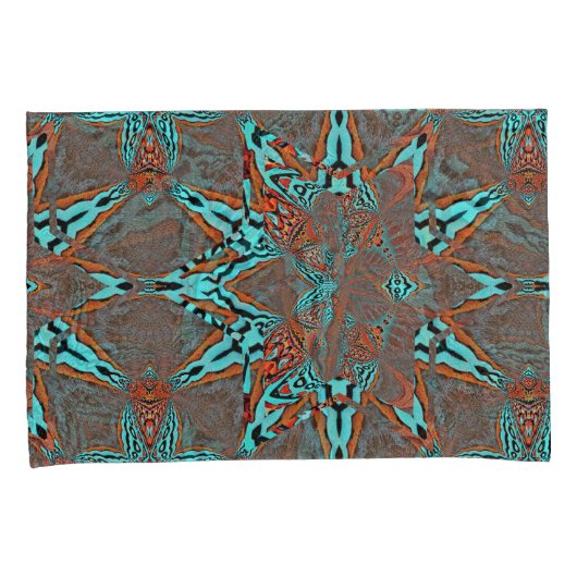 Fractal Star of Future Complexity Kussensloop (Voorkant-Rechts)