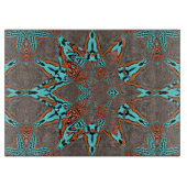 Fractal Star of Future Complexity Snijplank (Voorkant)