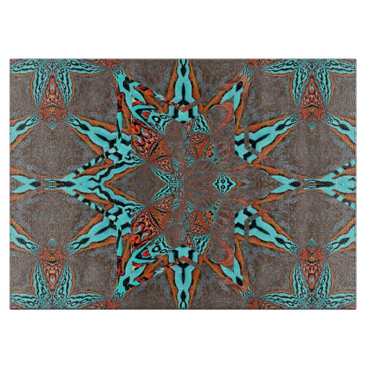 Fractal Star of Future Complexity Snijplank (Voorkant)