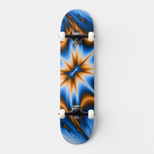 Fractal Star Persoonlijk Skateboard (Voorkant)