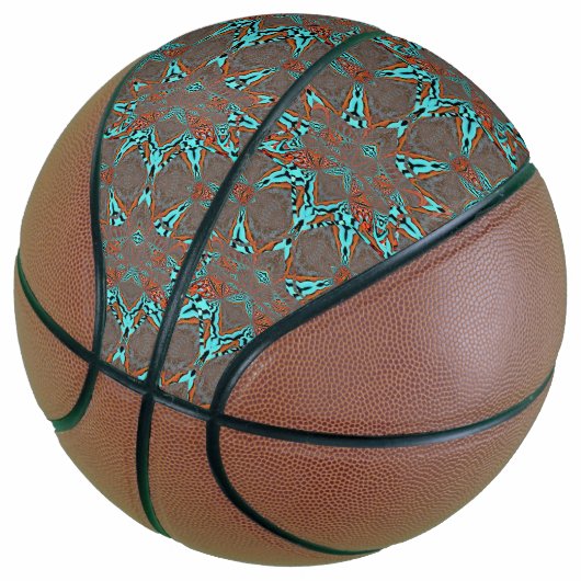 Fractal Star van Complexiteit Mini Basketbal (Schuin)