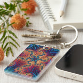Fractal Starfish Sleutelhanger (Voorkant Rechts)