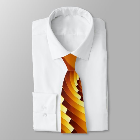 Fractal Stepped Spiral Stropdas (Gebonden)