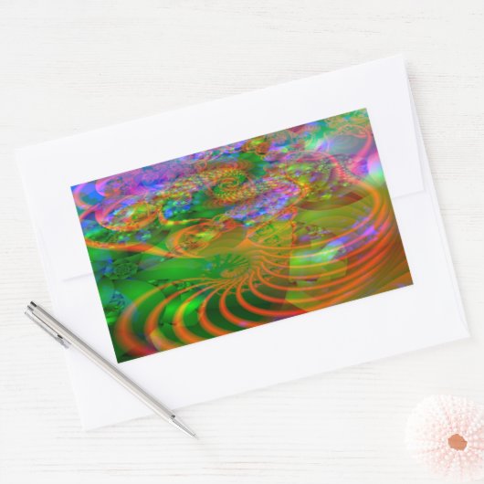 Fractal Sticker (Envelop)