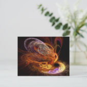 Fractal - Stijging van de fenix Briefkaart (Staand voorkant)
