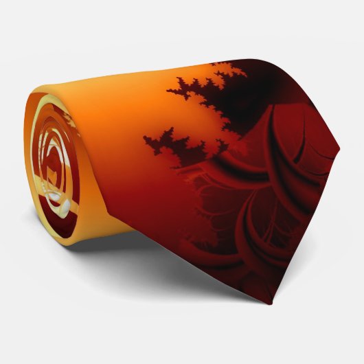 Fractal Stropdas Design 5 (Opgerold)