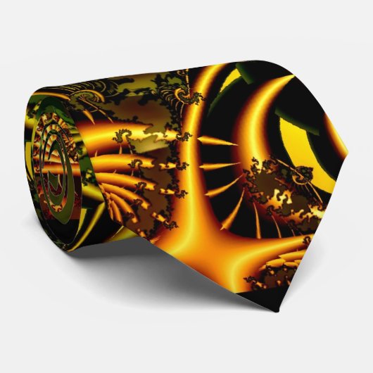 Fractal Stropdas Design 6 (Opgerold)