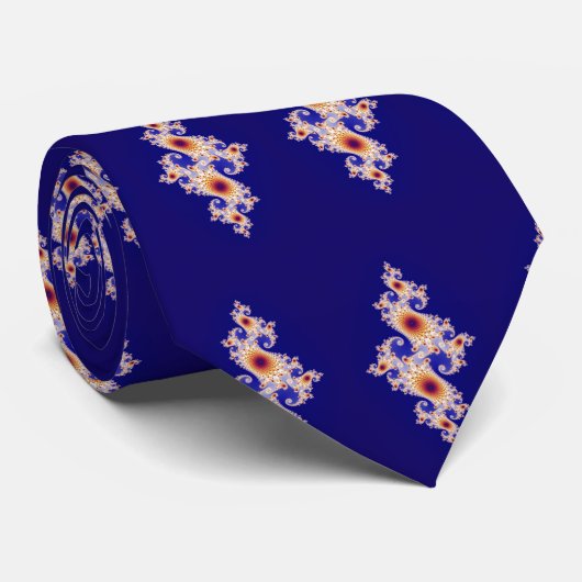 Fractal Stropdas - Seahorse Julia set (Opgerold)