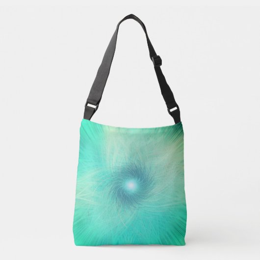 Fractal sun cross body bag crossbody tas (Voorkant)