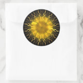 Fractal Sun Iris~ Fractal Sticker (Tas)