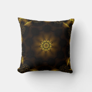 Fractal Sunrise pillow Kussen