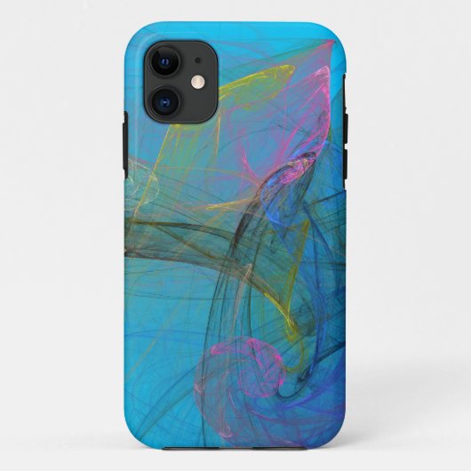 Fractal Swirl hoesje voor iPhone 5 (Achterkant)