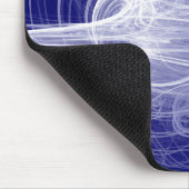 Fractal Swirl III - Deep Navy Muismat (Hoek)