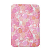 Fractal Swirl Pattern, Shades of Pink and Coral Badmat (Voorkant Verticaal)