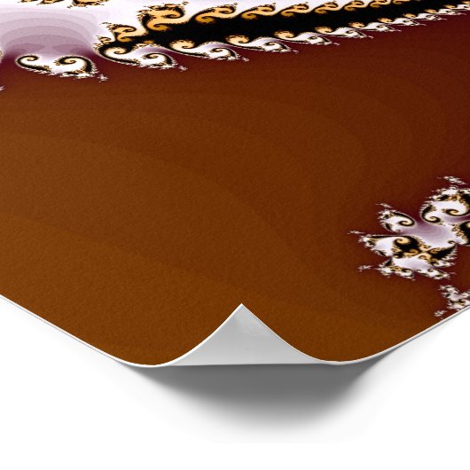 Fractal Swirl Poster (Hoek)