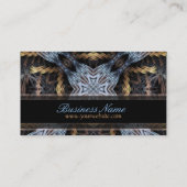 Fractal Tapestry met Logo Visitekaartjes (Achterkant)