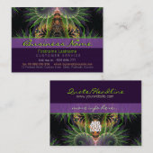 Fractal Temple Forest Visitekaartje (Voorkant / Achterkant)