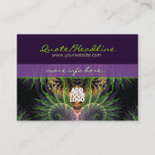 Fractal Temple Forest Visitekaartje (Achterkant)