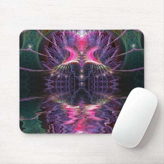 Fractal Temple Mousepad Muismat (Met muis)