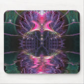 Fractal Temple Mousepad Muismat (Voorkant)