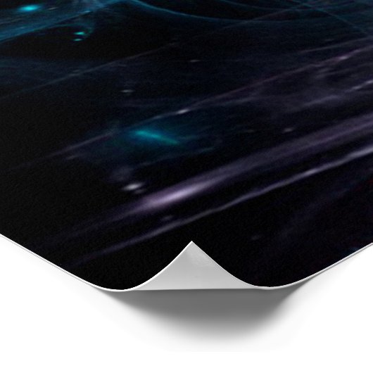 Fractal texture background design poster (Hoek)
