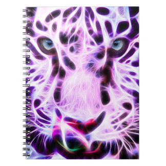 Fractal Tiger Closeup Notitieboek