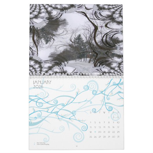 Fractal Tijd van de Kalender (Jan 2026)