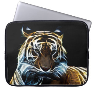 Fractal tijger laptop sleeve
