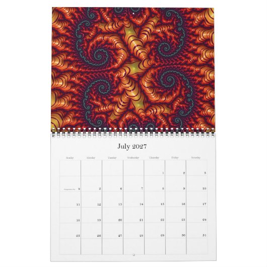 Fractal Time - The Calendar - 2016 Kalender (Jul 2027)