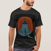 Fractal Tokyo Tower T-shirt (Voorkant)