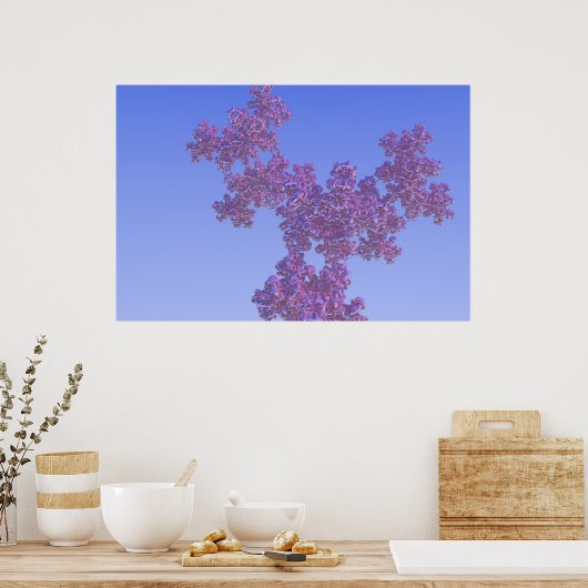 Fractal Torus Progressie 5 Poster (Keuken)