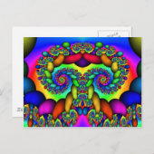 Fractal Tree of Life Briefkaart (Voorkant / Achterkant)