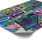 Fractal Tree of Life Mexican Couple Poster (Hoek)