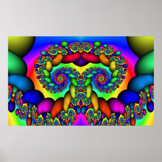 Fractal Tree of Life Poster (Voorkant)