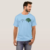Fractal Tree T-shirt (Voorkant volledig)